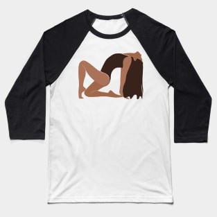 Pilates instructor doing pilates and streching Baseball T-Shirt